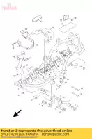 5MLF14200100, Yamaha, suporte do motor com yamaha xc 125 2005 2006, Novo