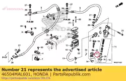 Here you can order the joint, brake rod from Honda, with part number 46504MAL601: