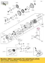 Here you can order the wire-lead from Kawasaki, with part number 260110308: