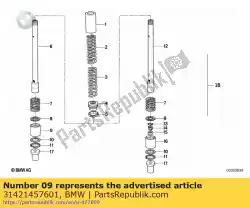 struik van BMW, met onderdeel nummer 31421457601, bestel je hier online:
