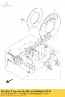 1B7258280000, Yamaha, spessore, pinza yamaha vmx yp 400 1700 2007 2008 2009 2010 2011 2012 2015 2016, Nuovo