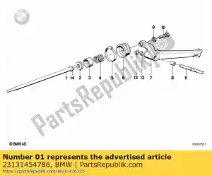 bmw 23131454786 hengel - Onderkant