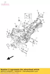 Aquí puede pedir tubo descendente comp. De Yamaha , con el número de pieza 4KM2114000P7: