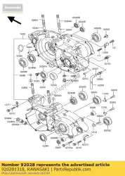 Here you can order the bushing,knuckle from Kawasaki, with part number 920281318: