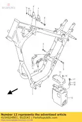 Here you can order the holder,battery from Suzuki, with part number 4154024B01: