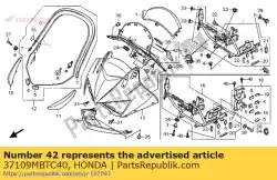 Tutaj możesz zamówić panel, licznik od Honda , z numerem części 37109MBTC40: