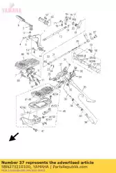 Aqui você pode pedir o suporte, suporte lateral em Yamaha , com o número da peça 5BN273210100: