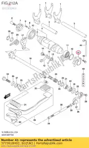 suzuki 3773018H02 sensor assy,gea - Bottom side