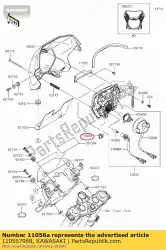 Tutaj możesz zamówić wspornik klx150jgf od Kawasaki , z numerem części 110567968: