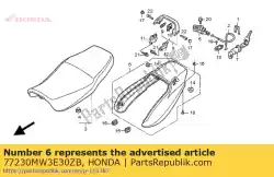 Tutaj możesz zamówić zestaw illus * typ11 * od Honda , z numerem części 77230MW3E30ZB: