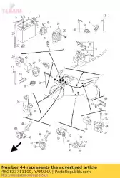 Here you can order the horn from Yamaha, with part number 4KG833711100: