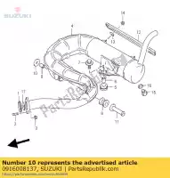 0916008137, Suzuki, rondella suzuki gsx r lt rgv 80 250 750 1985 1986 1987 1989 1990 1991 2000 2001 2002 2003 2004 2005 2006, Nuovo