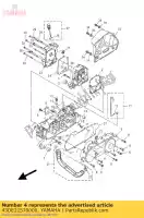 43DE21570000, Yamaha, boulon yamaha yfm 90 2009 2010 2011 2012 2013, Nouveau