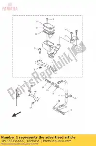 yamaha 1PLF583V0000 rr. ensemble maître-cylindre. - La partie au fond