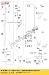 veer 3,2 n / mm set d = 4,2 mm van KTM, met onderdeel nummer 95010031S, bestel je hier online: