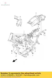 Here you can order the no description available at the moment from Suzuki, with part number 4199112FB0EE3: