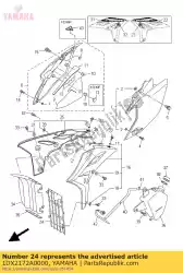 Ici, vous pouvez commander le panneau 1 auprès de Yamaha , avec le numéro de pièce 1DX2172A0000: