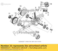 Tutaj możesz zamówić tandem od Piaggio Group , z numerem części RB000037: