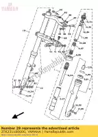 2TK231180000, Yamaha, spacer yamaha tz tzu 250, New