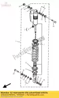 3JD222240000, Yamaha, guide, printemps 2 yamaha yz wr yzf yzlc wrz lc yzflc 125 250, Nouveau