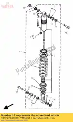 Qui puoi ordinare guida, molla 2 da Yamaha , con numero parte 3JD222240000: