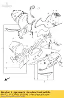 9447015H50YMD, Suzuki, cubierta, carenado suzuki gsx hayabusa ra r rauf razuf gsx1300ra 1300 , Nuevo