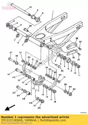 Here you can order the rear arm comp. From Yamaha, with part number 3TC221100000: