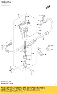 suzuki 6966737F20 membrana - Dół