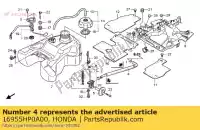 16955HP0A00, Honda, tube, carburant honda trx500fa fourtrax foreman foretrax 500 , Nouveau