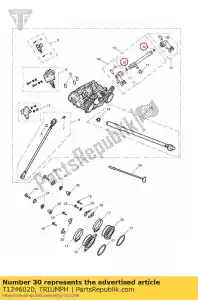 triumph T1246020 o pier?cie? szyny paliwowej - Dół