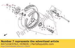 Aqui você pode pedir o pneu dianteiro pirelli em Honda , com o número da peça 44711GE3762: