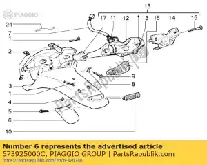 Piaggio Group 573925000C protection - La partie au fond