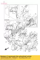 1WDXF83M10P4, Yamaha, corpo, para. menos de 2 yamaha yzf r 300 2016, Novo