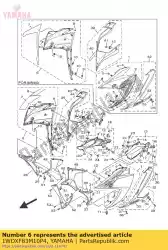 Ici, vous pouvez commander le corps, pour. Moins de 2 ans auprès de Yamaha , avec le numéro de pièce 1WDXF83M10P4: