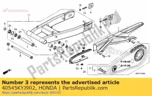 honda 40545KYJ902 gewricht, aandrijfketting (daido) - Onderkant