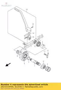 suzuki 2623210H00 przewodnik, gwiazdor - Dół