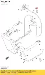 Here you can order the clamp from Suzuki, with part number 0940800078: