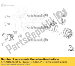 Aprilia AP4ADN000014, ?ruba m6x20, OEM: Aprilia AP4ADN000014