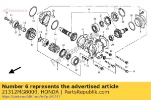 honda 21312MG8000 nessuna descrizione disponibile al momento - Il fondo