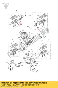 triumph T2080725 bola de detenção - Lado inferior