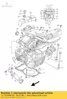 1110348E50, Suzuki, head,cyl.rear suzuki vz marauder  vz800 800 , New