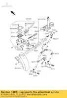 K140911450, Suzuki, cubierta, joi de 3 vías suzuki vz marauder m1600 vz1600 1600 , Nuevo