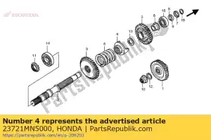 honda 23721MN5000 lifter, final damper - Bottom side