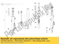 GU05530531, Piaggio Group, Preload tube moto-guzzi breva breva v ie norge 850 1100 1200 2005 2006 2007, New