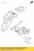 6342116G00, Suzuki, spatbord, rr fe suzuki sv 650 1000 2003, Nieuw