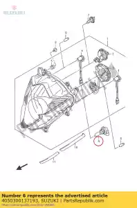 Suzuki 4050300137193 hb3,60w, p20d - Lado inferior