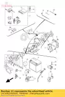 1XCW82500000, Yamaha, g?ówna ?w. zestaw immobilizera yamaha xvs 950 2014 2015 2016, Nowy