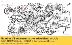 Here you can order the molding, l. Cowl trim *nh1* (nh1 black) from Honda, with part number 64214MCAS40ZA: