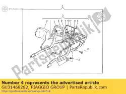 Tutaj możesz zamówić pokrywa od Piaggio Group , z numerem części GU31468282: