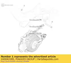 Aqui você pode pedir o motor de bicicleta elétrica completo em Piaggio Group , com o número da peça 1A0042285: